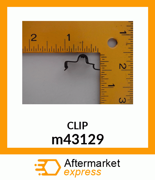 CHOKE CABLE CLIP m43129