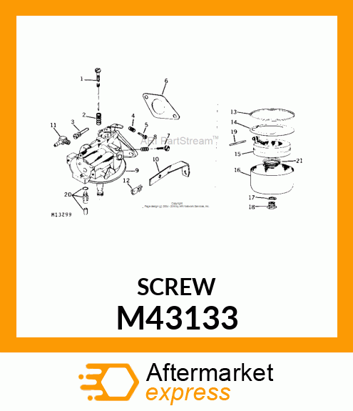 IDLE ADJ SCREW M43133