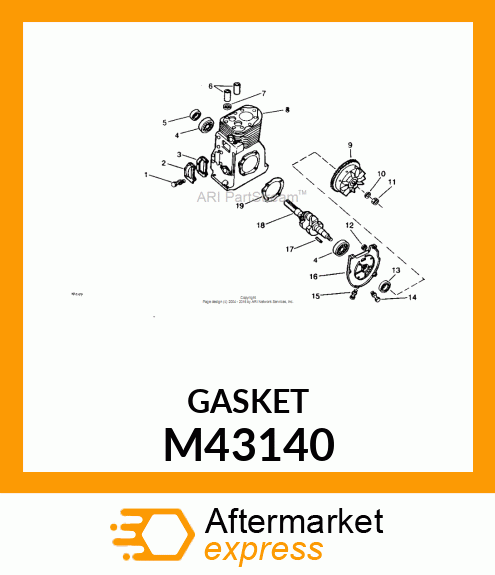 GASKET M43140