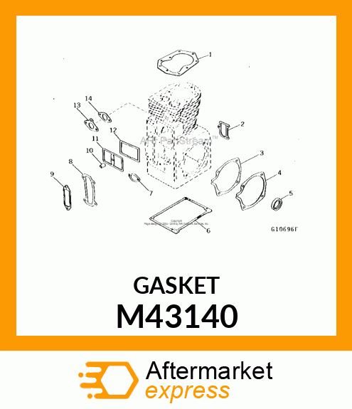 GASKET M43140