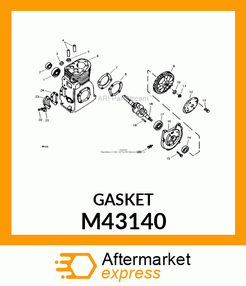 GASKET M43140