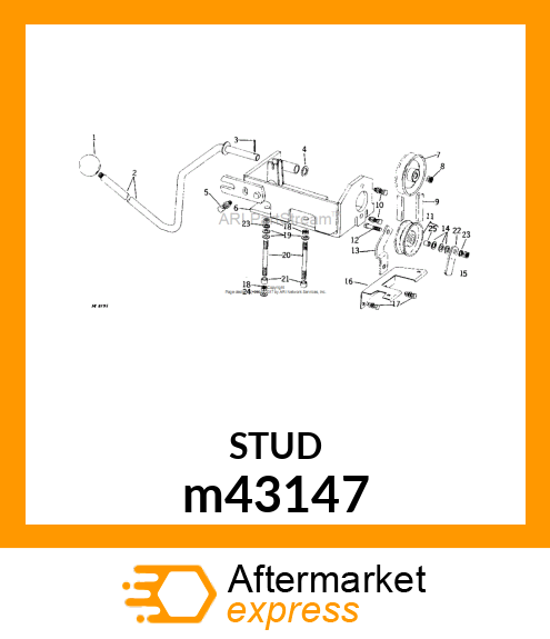 STUD m43147