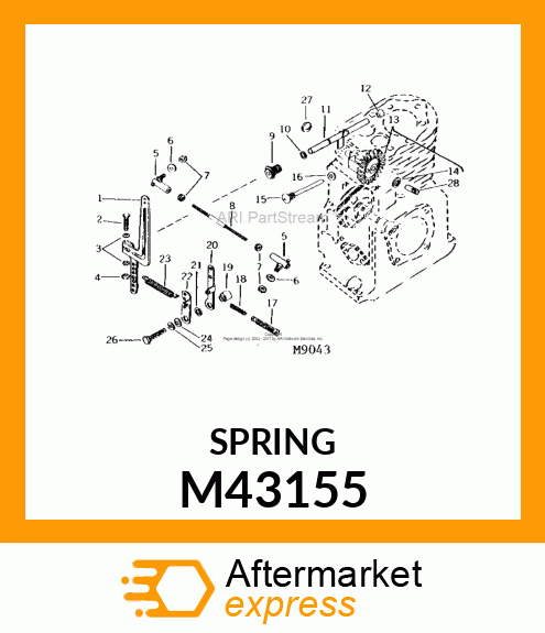 GOVERNOR SPRING M43155