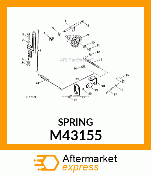 GOVERNOR SPRING M43155