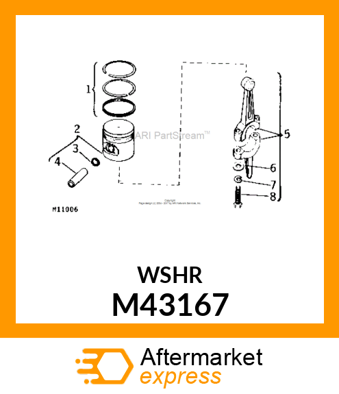 Washer M43167