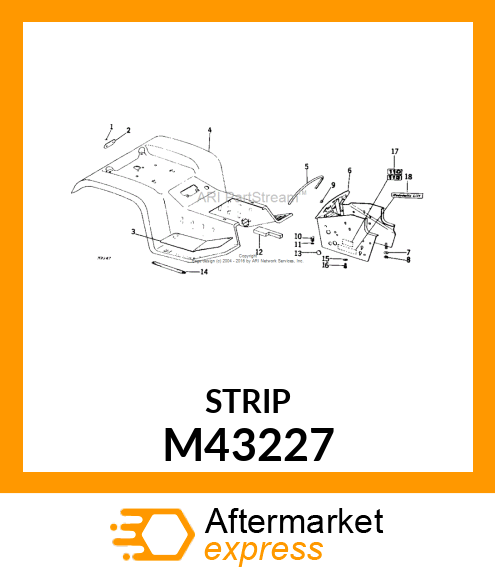 ANTI SKID STRIP M43227