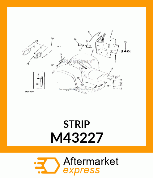 ANTI SKID STRIP M43227