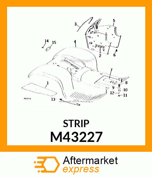 ANTI SKID STRIP M43227