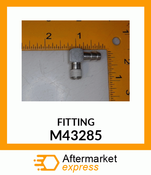 FITTING, 90 DEGREE LINE CONNECTOR M43285