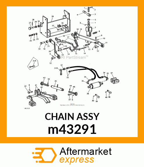 CHAIN ASSY m43291