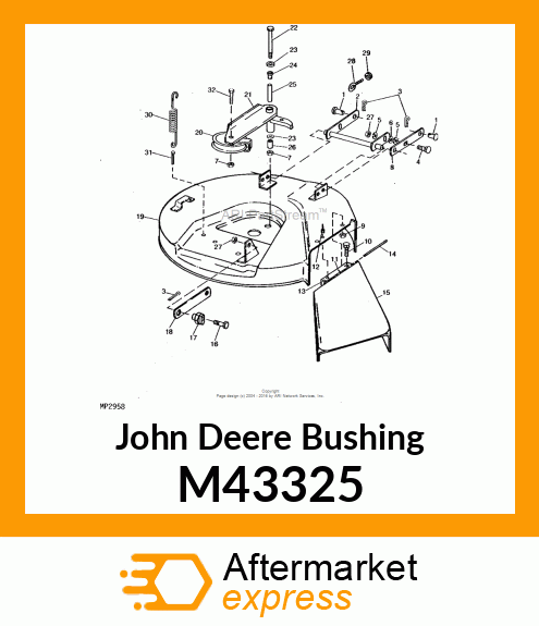 BUSHING IDLER ARM M43325