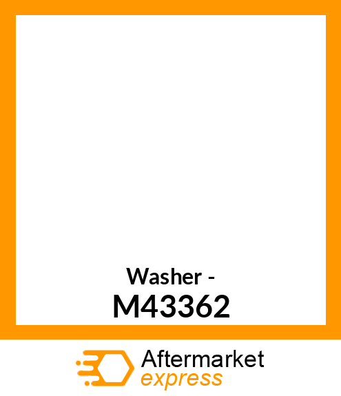 Washer - M43362