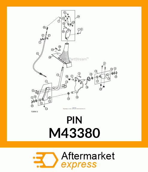 PIN, CLEVIS M43380