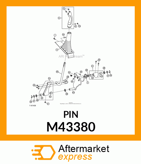 PIN, CLEVIS M43380