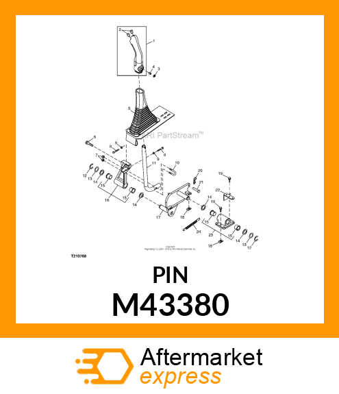 PIN, CLEVIS M43380