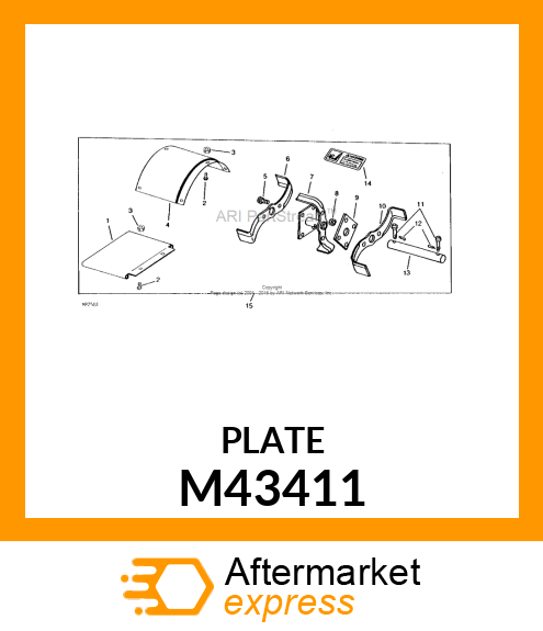 Plate M43411