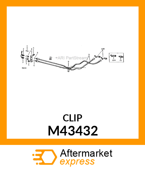 CLIP M43432