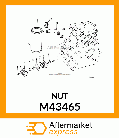 Lock Nut M43465