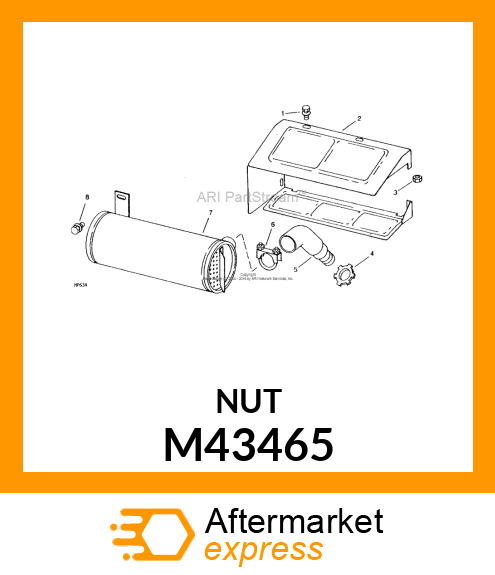 Lock Nut M43465