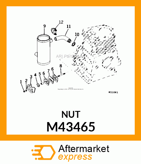 Lock Nut M43465