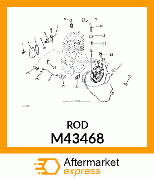 BREAKER ROD M43468