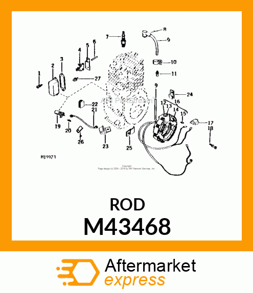 BREAKER ROD M43468