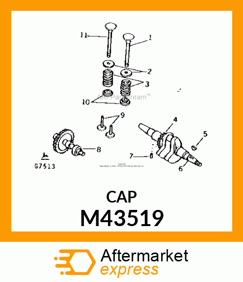 Cap M43519