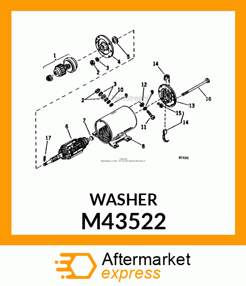 Washer - M43522