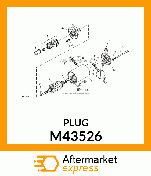 Washer - M43526