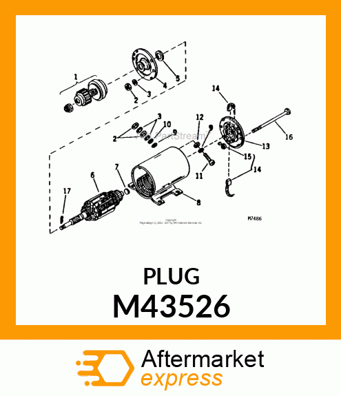 Washer - M43526