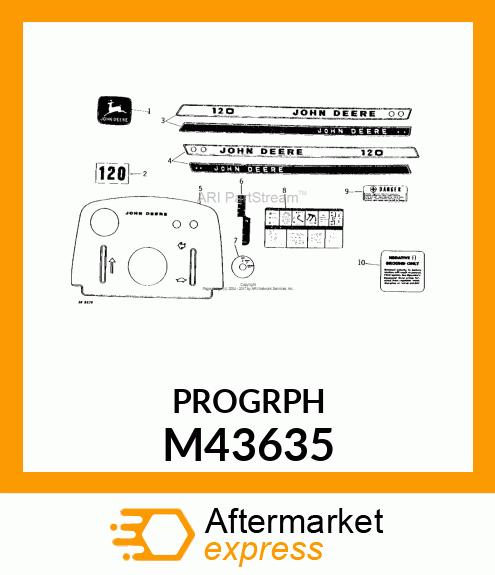 LABEL, CONTROL M43635