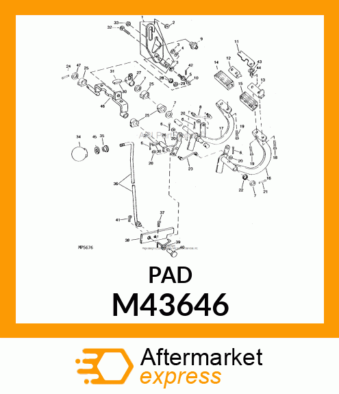 Pad M43646