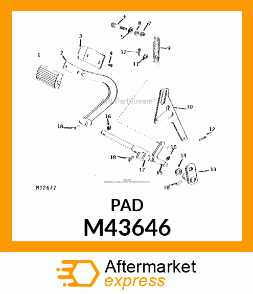 Pad M43646