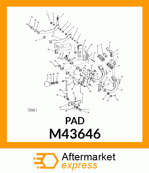 Pad M43646