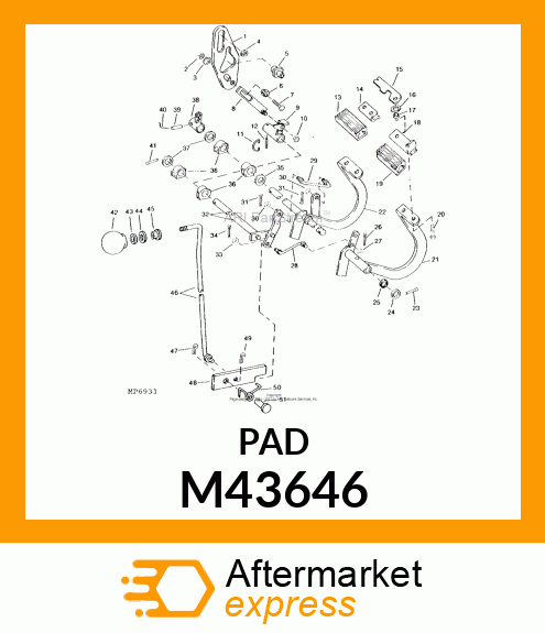 Pad M43646