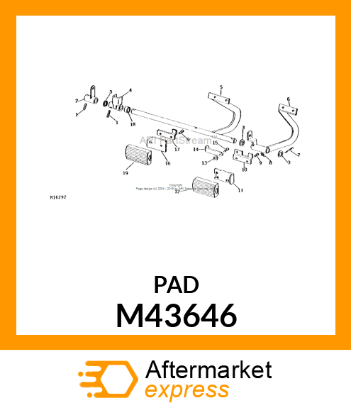 Pad M43646