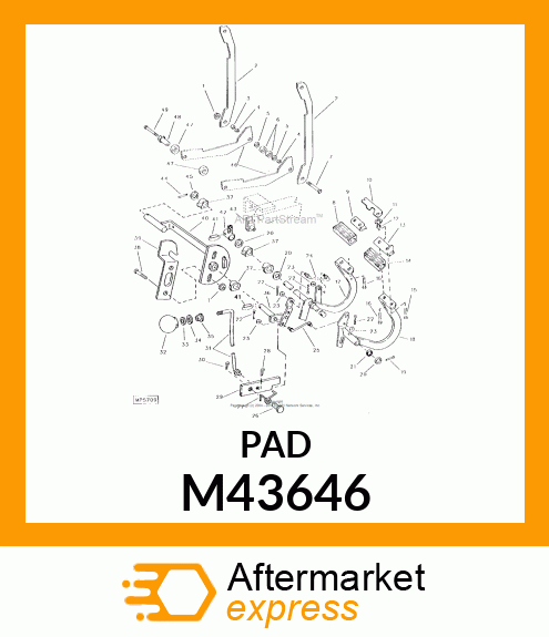 Pad M43646