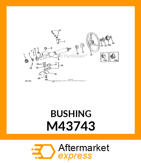 BEARING M43743