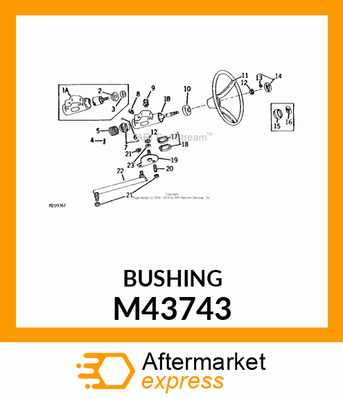 BEARING M43743