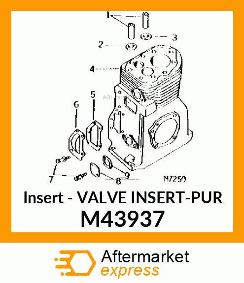 Insert - VALVE INSERT-PUR M43937