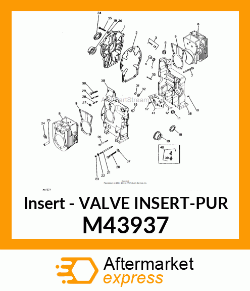 Insert - VALVE INSERT-PUR M43937