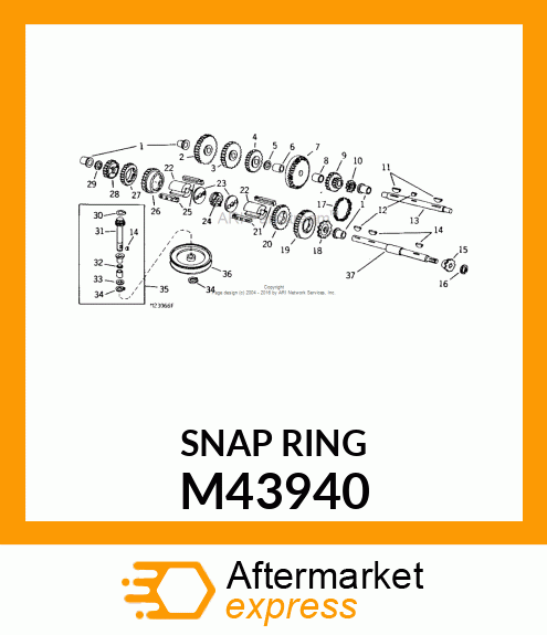 SNAP RING M43940