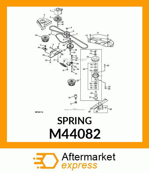 SPRING, VARIABLE M44082