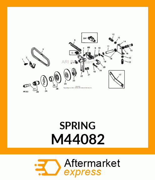 SPRING, VARIABLE M44082