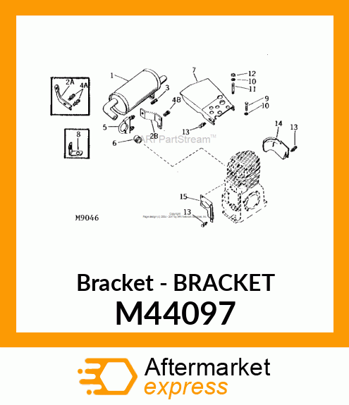 Bracket - BRACKET M44097