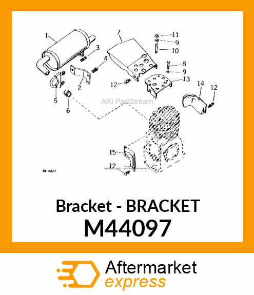 Bracket - BRACKET M44097