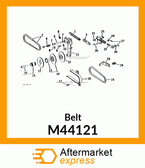 Belt M44121