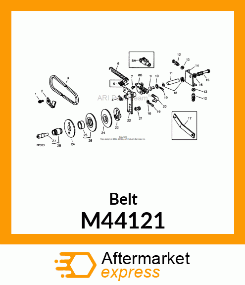 Belt M44121