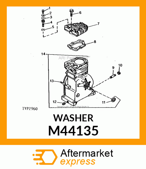 SPECIAL WASHER M44135