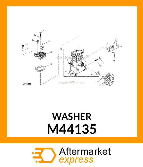 SPECIAL WASHER M44135